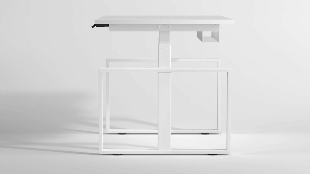 Linak Square Single Highspeed | Electric Sit-Stand Desk