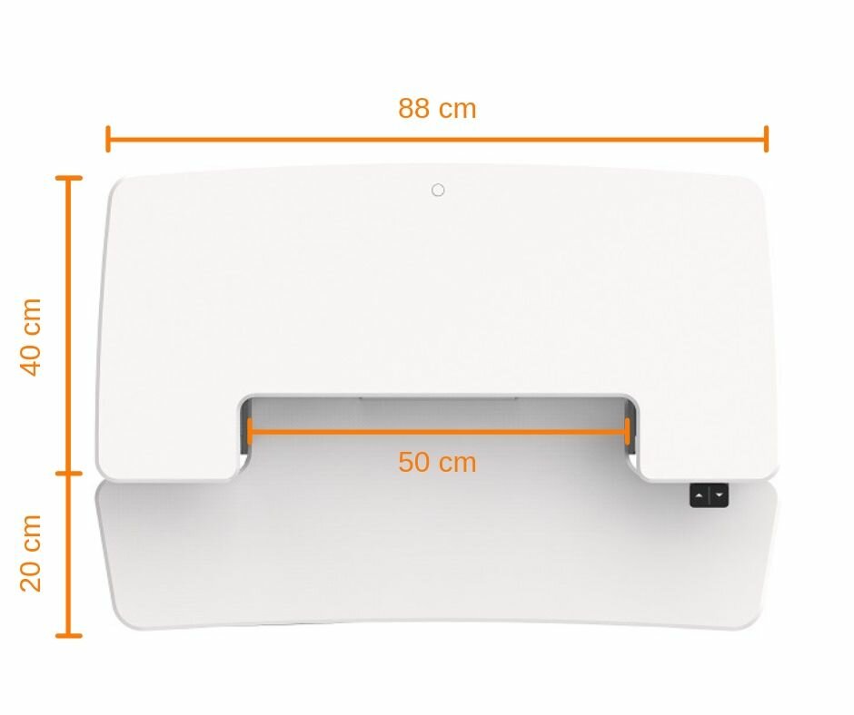 2nd Chance | UPdesk Cross Electric | Sit-Stand Desk Converter 