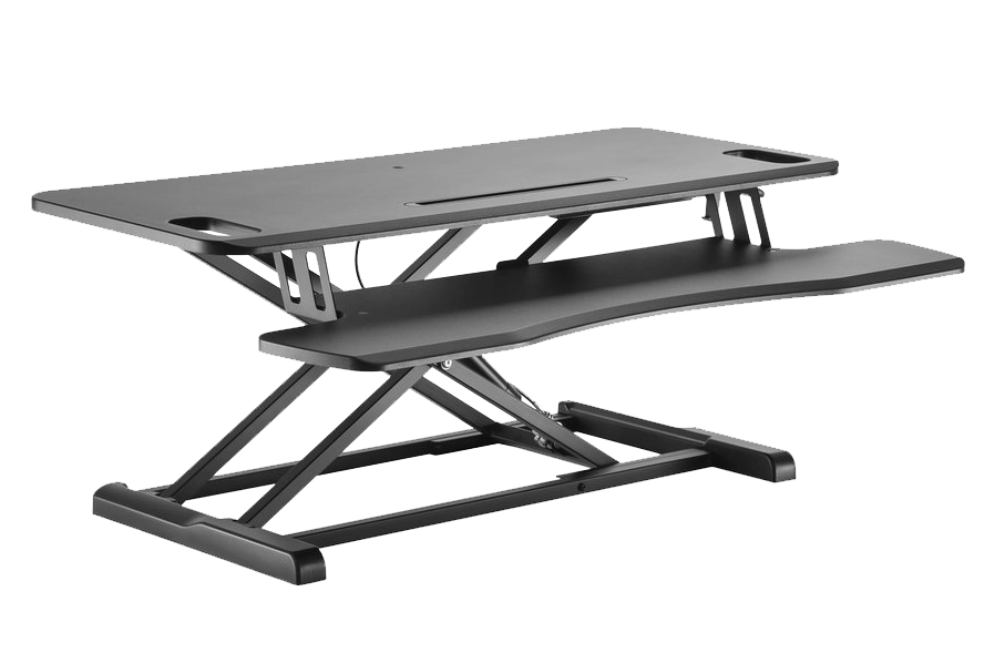 2nd Chance | UPdesk Cross Large | Gas Spring Sit-Stand Desk Converter