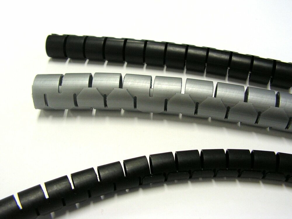 Cable tube on roll