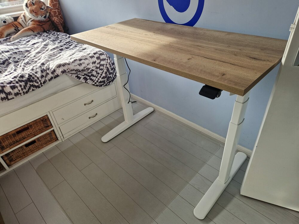 OvalDesk| Electric Sit-Stand Desk