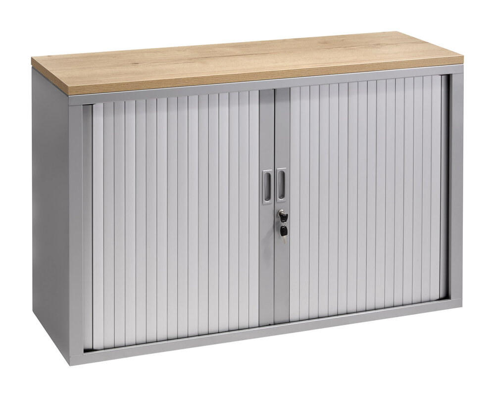 V-Series | Rolling door cabinet | 100 x 120 x 43 cm