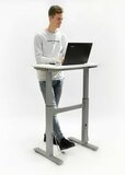 Klein gasveer zit-sta bureau - BouncyDesk - Schommel bureau