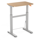 Small Gasspring Sit-Stand Desk - BouncyDesk - Swing Desk