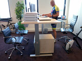 Zit sta bureau AluForce 270 Thuis of op de werkvloer | A270 (NEN) - Worktrainer.nl