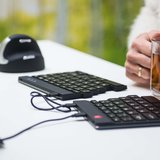 R-Go Split Break Ergonomisch toetsenbord | Worktrainer.nl