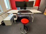 Double Electric Sit-Stand Desk - SteelForce 470 - Worktrainer.com 