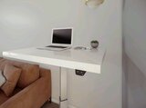 SteelForce 370 Single Column | Small Electric Sit-Stand Desk_