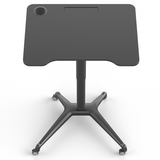 Single Leg Desk | Small Gasspring Sit-Stand Desk_