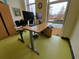 Aluforce 140 bureau | wissel staan en zitten achter je bureau af | Worktrainer.nl