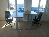 Aluforce 140 bureau | wissel staan en zitten achter je bureau af | Worktrainer.nl