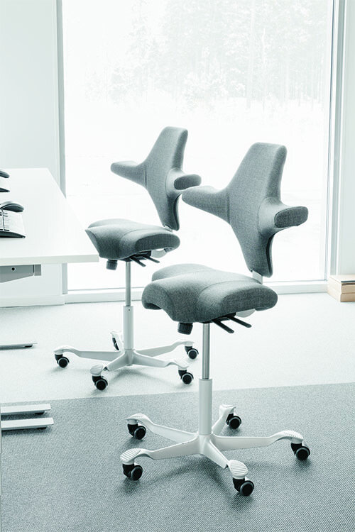 HÅG Capisco Ergonomic office chair with saddle seat Worktrainer.nl