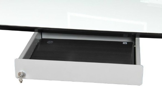 Lockable laptop drawer 40 x 30 cm