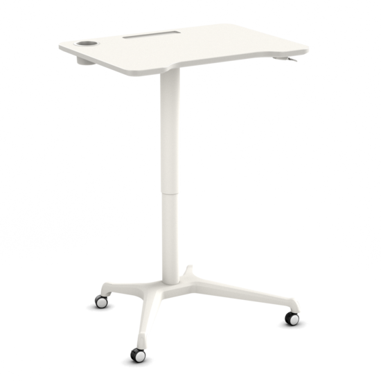 DEMO - Small Gasspring Sit-Stand Desk - Single Leg Desk