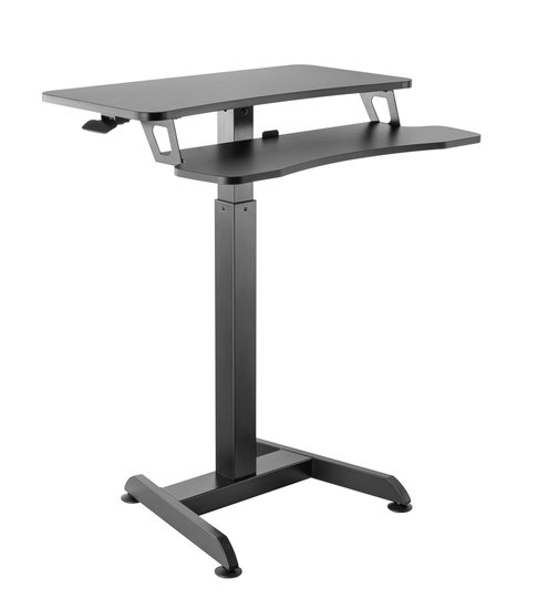UPdesk High Gas Spring | Small Sit-Stand Desk