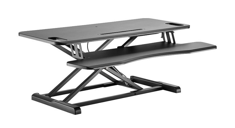 DEMO - Gas Spring Sit-Stand Desk Converter - UPdesk Cross Large