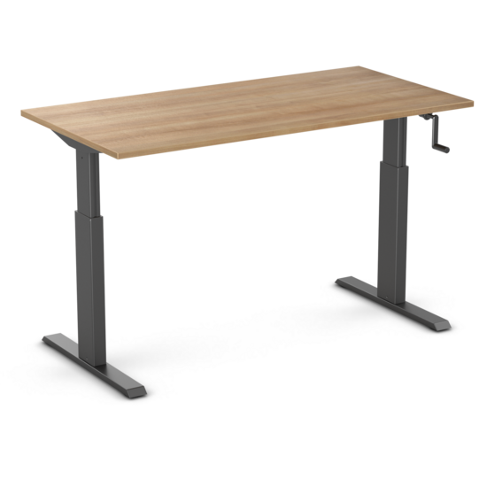 AluForce 140HC | Manual Sit-Stand Desk