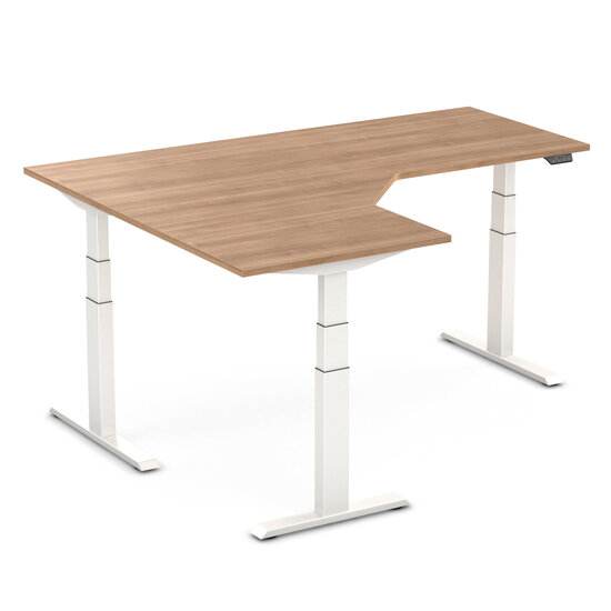 SteelForce 671 Corner | Electric Sit-Stand Corner Desk