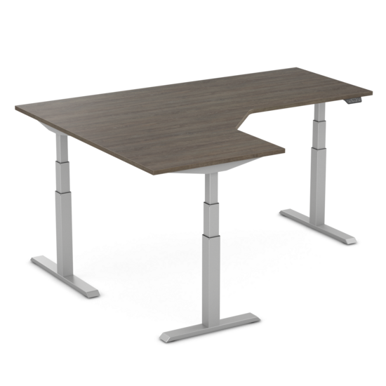 SteelForce 471 Corner | Electric Sit-Stand Corner Desk