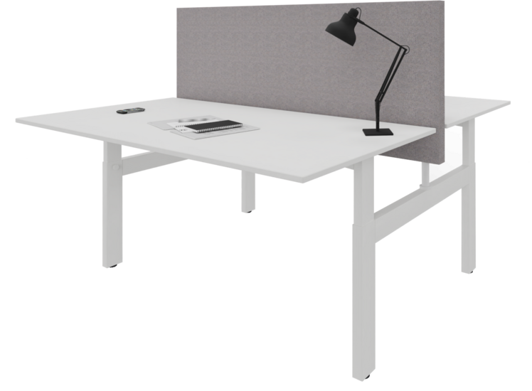 Nyink | Wall Partition Double Standing Desk