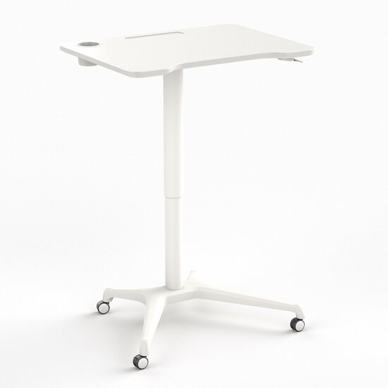 2nd Chance | Single Leg Desk | Small Gasspring Sit-Stand Desk