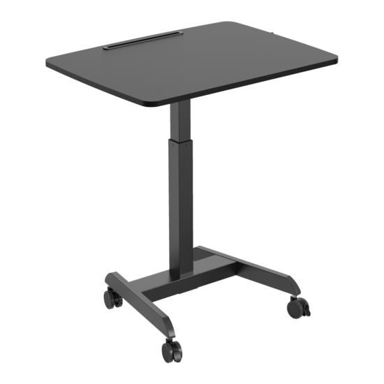 MiniDesk | Small Manual Sit-Stand Desk