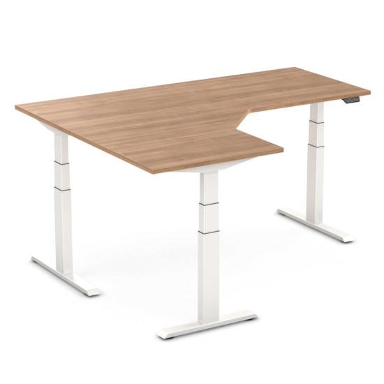 SteelForce 671 Corner | Electric Sit-Stand Corner Desk