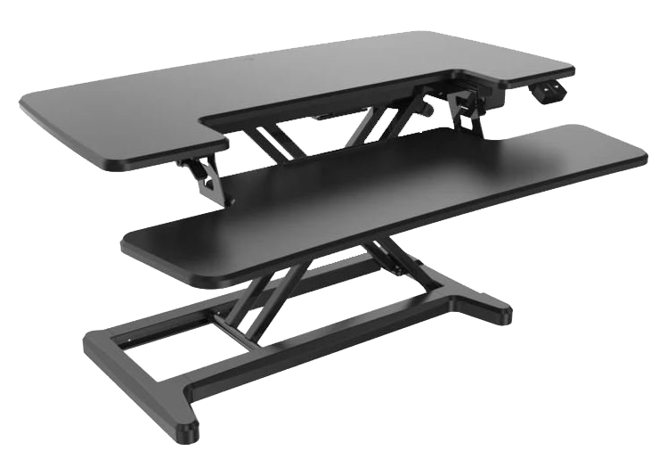 UPdesk Cross Electric | Sit-Stand Desk Converter 