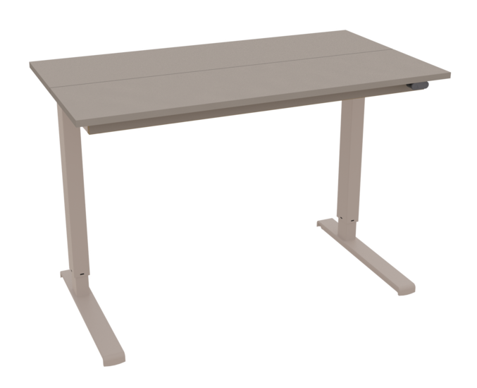 Conset Split | Electric Sit-Stand Table with storage