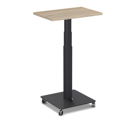 TinyDesk Gas Spring | Small 1 leg sit-stand table