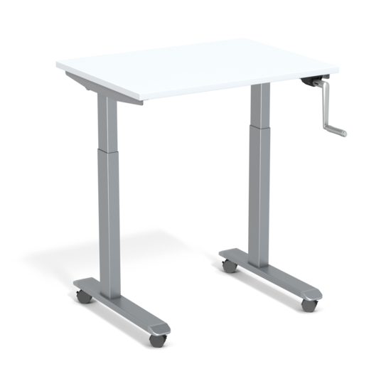 StudyDesk | Small Manual Sit-Stand Desk