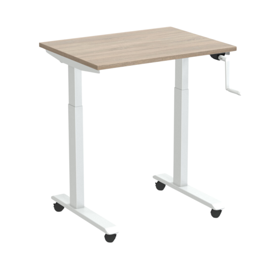 StudyDesk | Small Manual Sit-Stand Desk