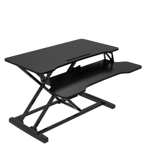 UPdesk Cross | Gas Spring Sit-Stand Desk Converter