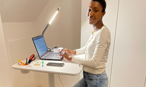 4 foot standing desk discount